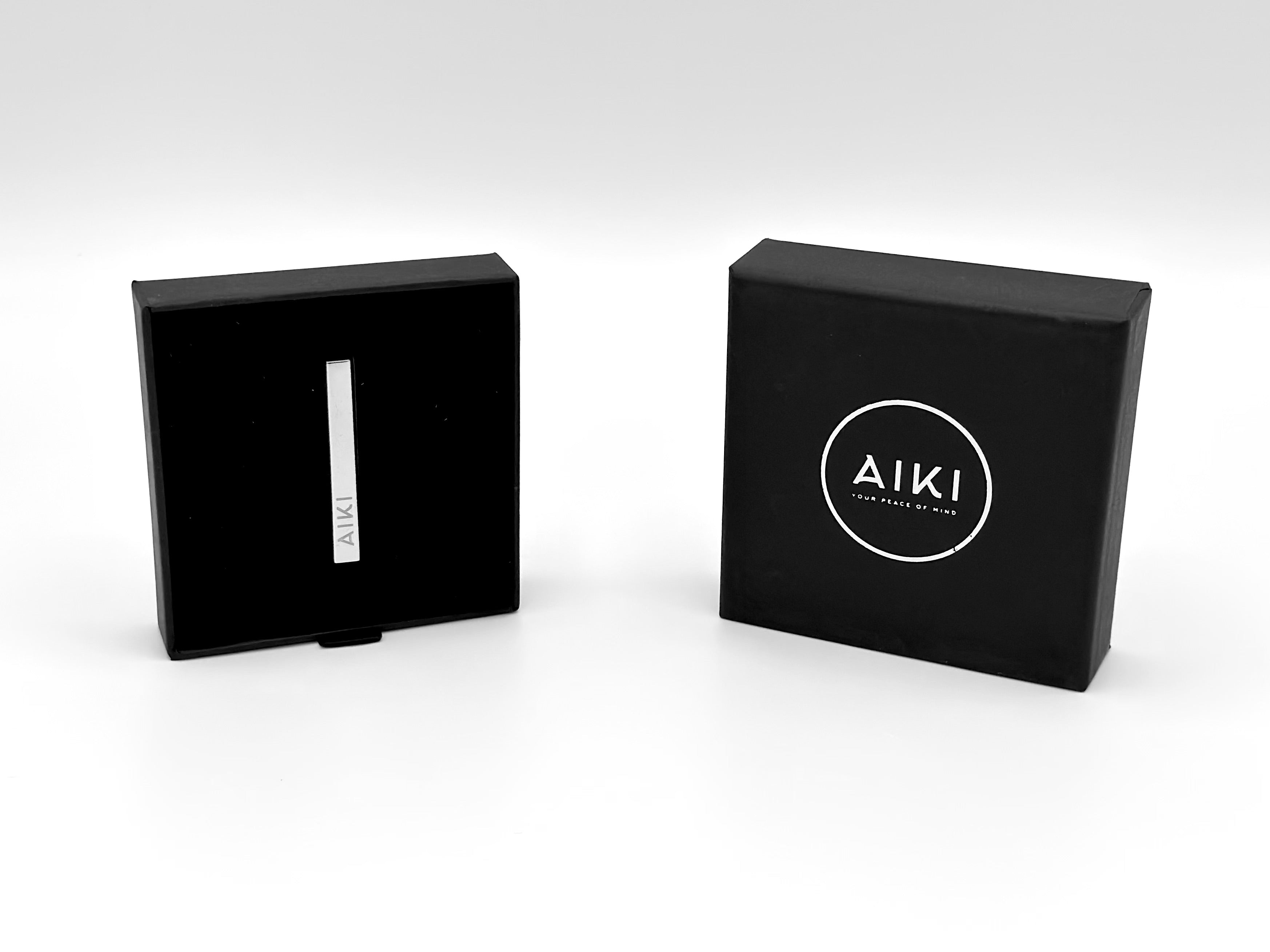 AIKI Solid Square - Sterling Silver