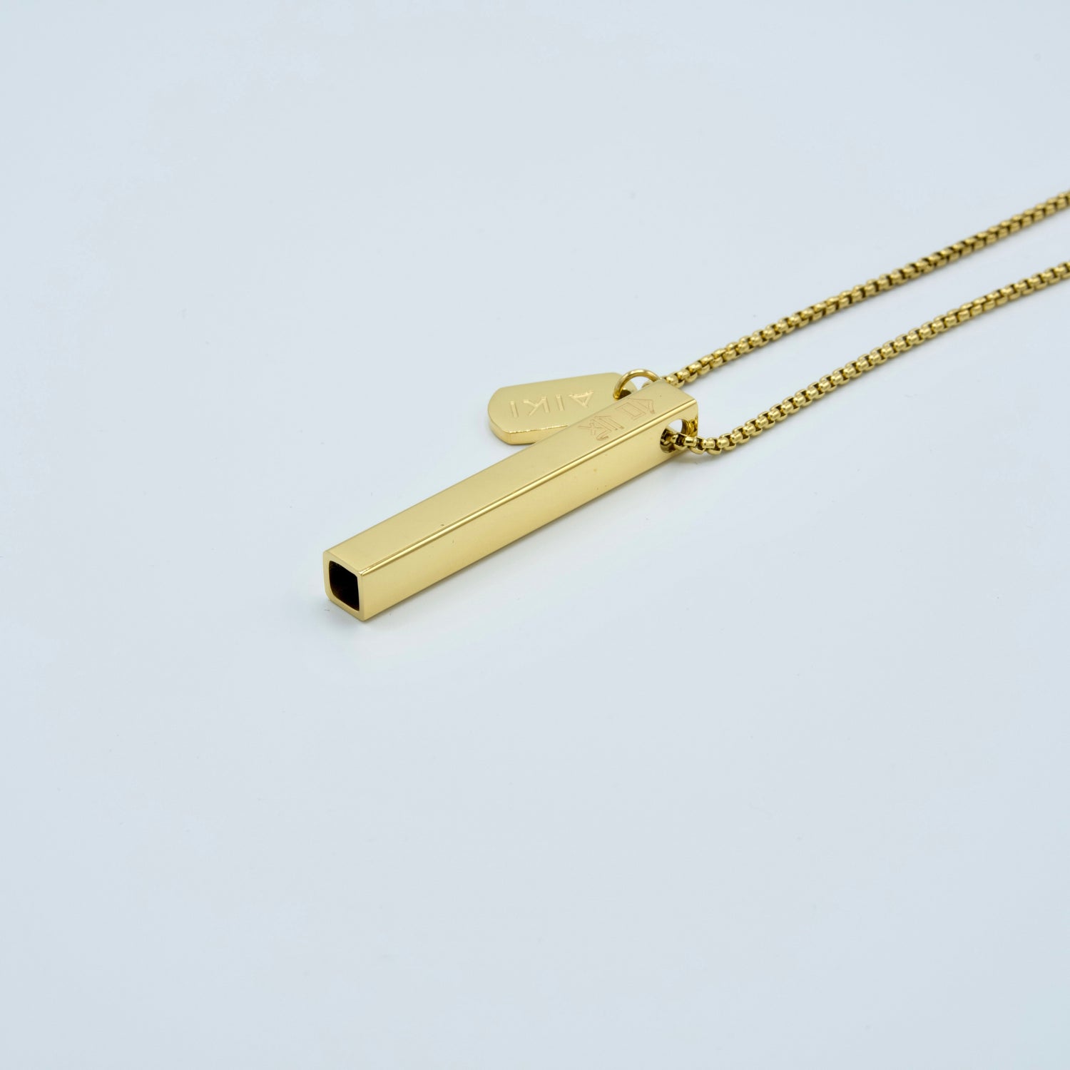 AIKI Solid Square - 14k Gold