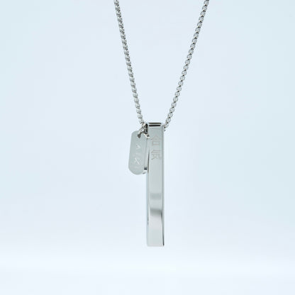 AIKI Solid Square - Sterling Silver