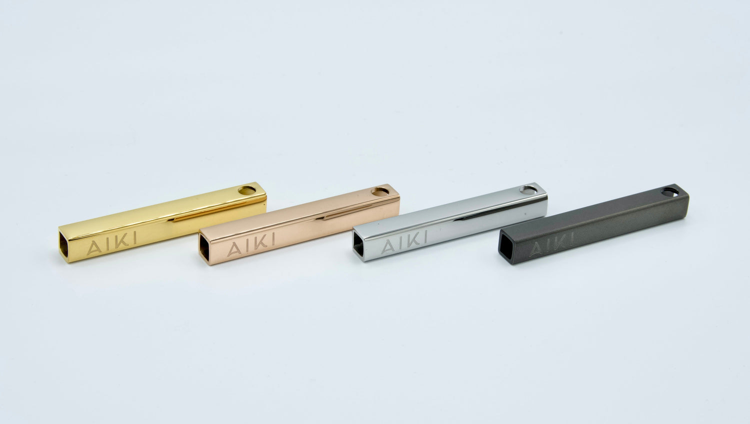 AIKI Solid Square - 14k Gold